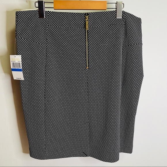 NEW Michael Kors polka dot pencil skirt Size XL - Picture 8 of 8